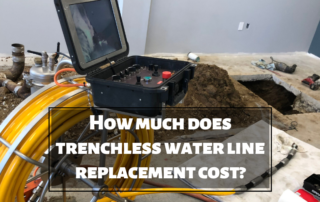 How much does trenchless water line replacement cost?